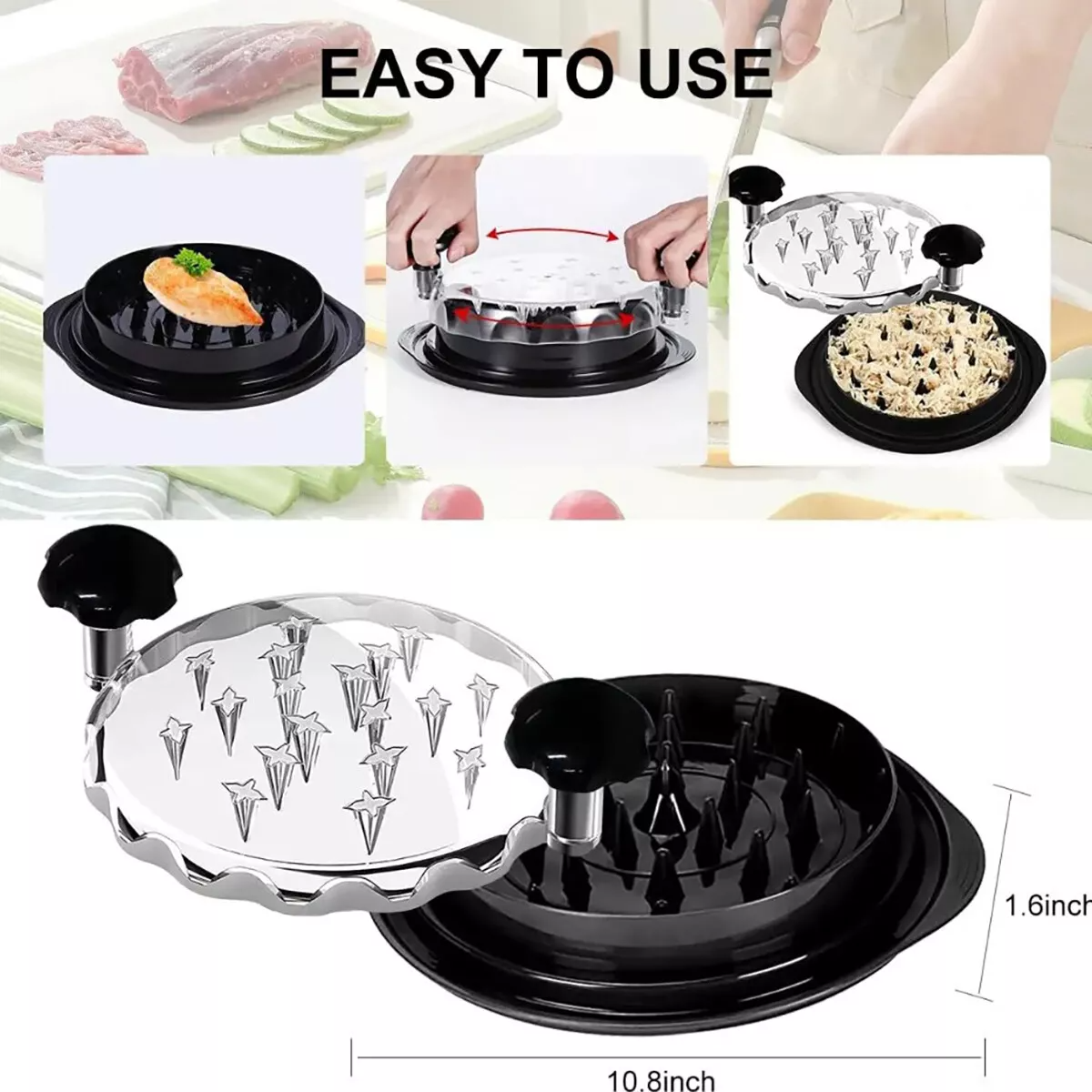 Easy Grip Chicken Shredder
