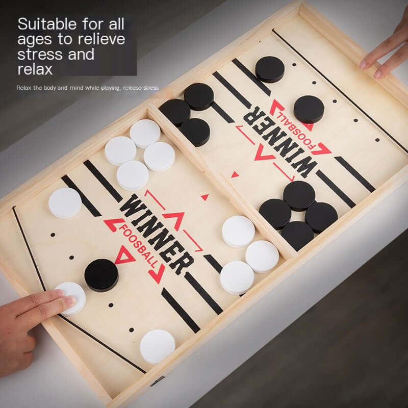 Wooden Interactive Parent-Child Game Board.