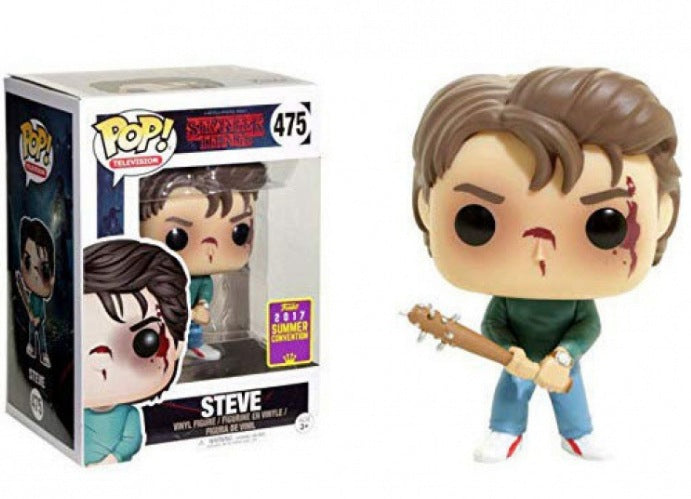 Funko Pop Stranger Things Dustin & Steve Figures collection with various characters from the show.