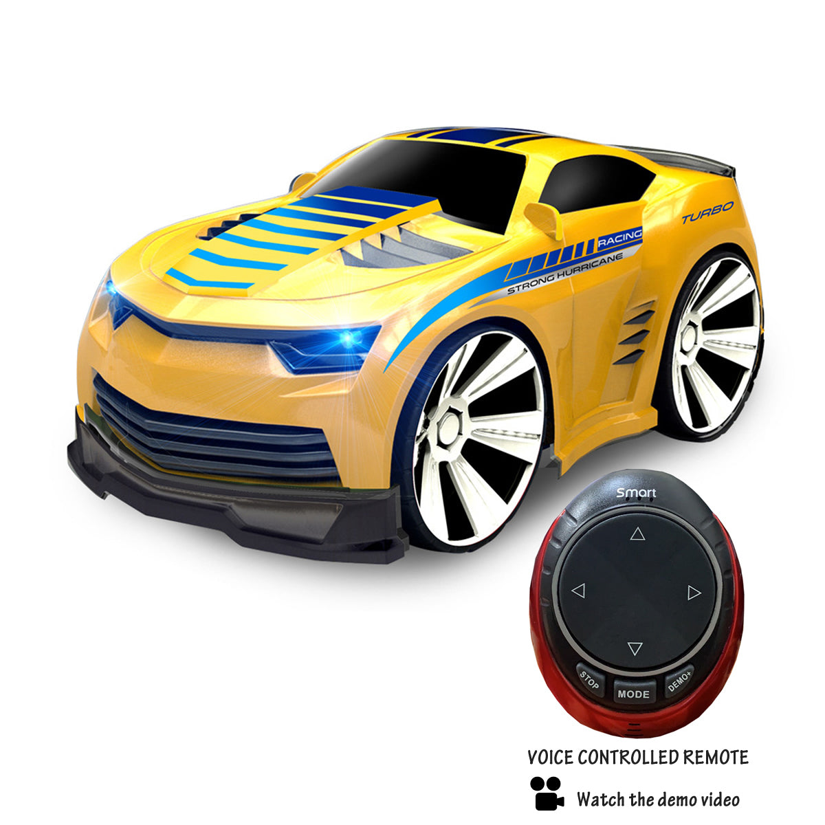 Turbo Racer Voice-Activated Remote Control Sports Car