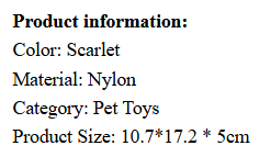 Beef-Flavored Nylon Dog Chew Toy – Durable Molar & Teeth Cleaner