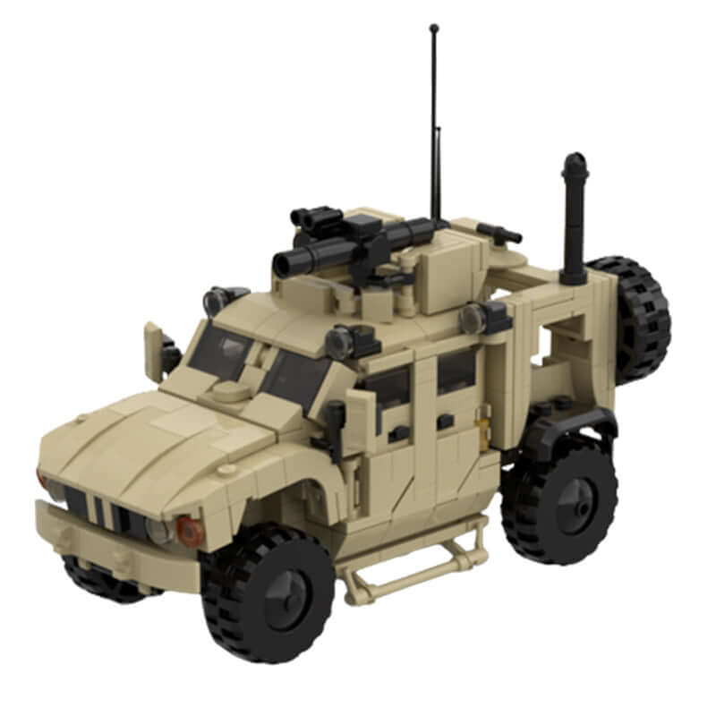 Cross-Border Compatible LEGO MOC-150189 Military Vehicle