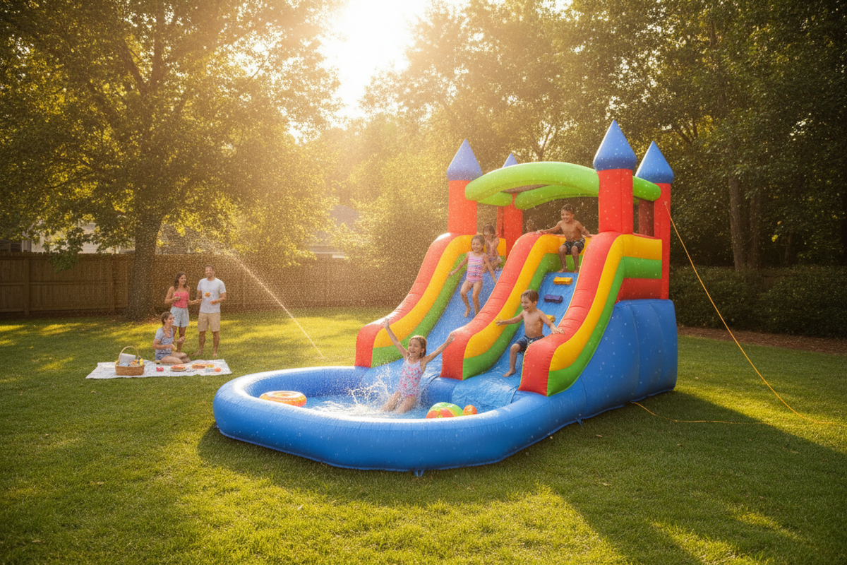 Inflatable Bounce House Lifestyle