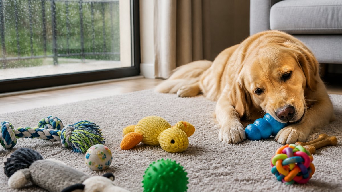 Best Dog Toys for Indoor Rainy Days