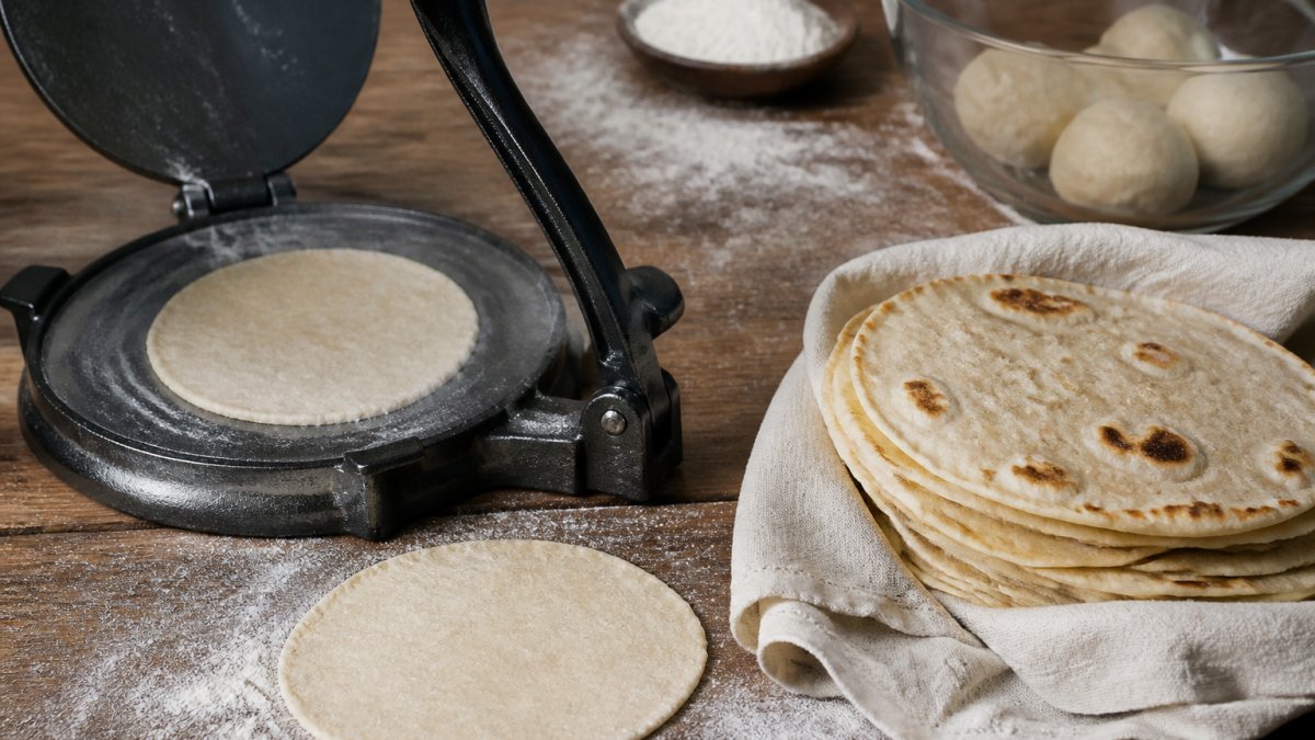 How to Make Homemade Tortillas With a Press