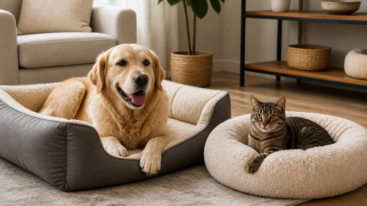 How to Select a Comfortable Pet Bed for Cats and Dogs
