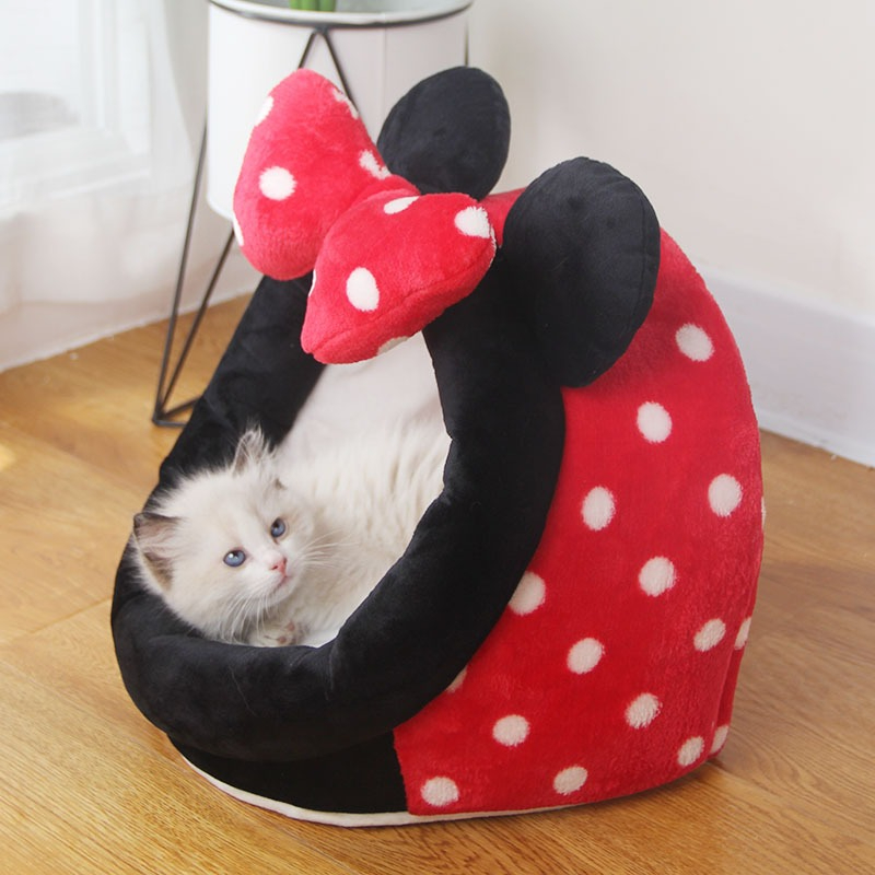 Cat Litter Villa – Semi-Enclosed Washable Cat House