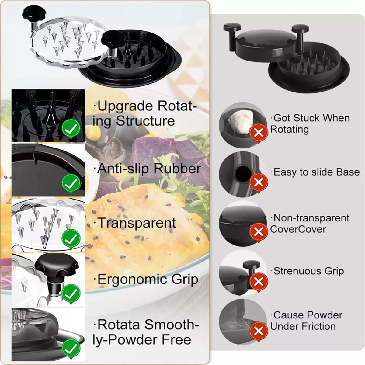 Easy Grip Chicken Shredder