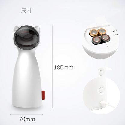 Automatic Laser Cat Toy – Interactive Rotating Laser for Indoor Cats | Cat Enrichment