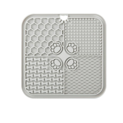 Dog Lick Mat – Slow Feeder &amp; Anxiety Relief Mat for Dogs | Calming Pet Toys