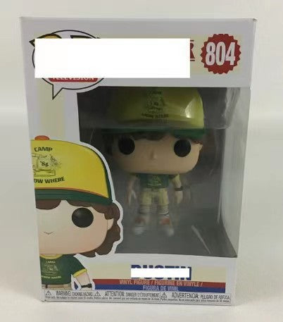 Funko Pop Stranger Things Dustin &amp; Steve Figures collection with various characters from the show.