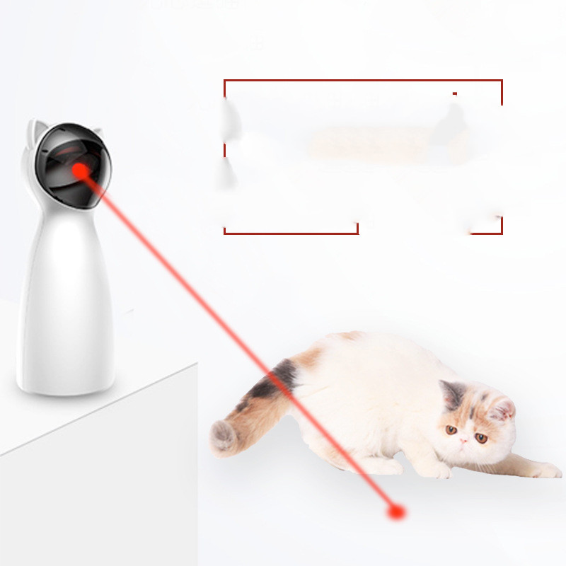 Automatic Laser Cat Toy – Interactive Rotating Laser for Indoor Cats | Cat Enrichment