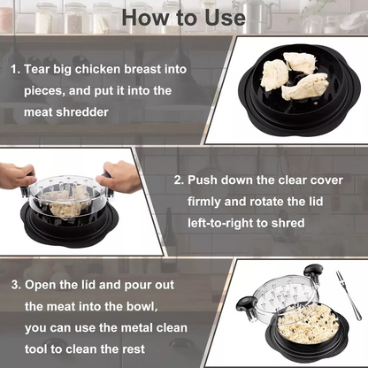 Easy Grip Chicken Shredder