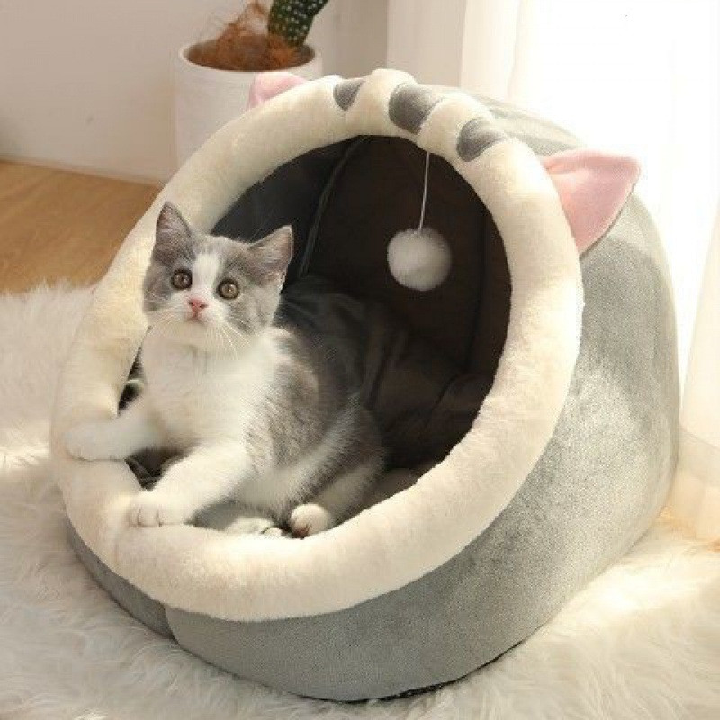 Cat Litter Villa – Semi-Enclosed Washable Cat House