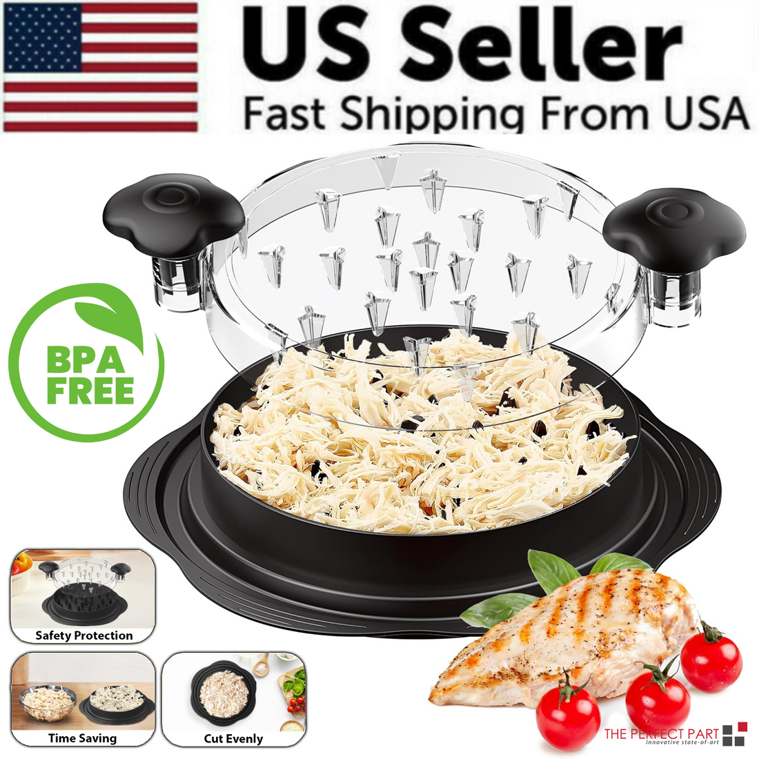 Easy Grip Chicken Shredder