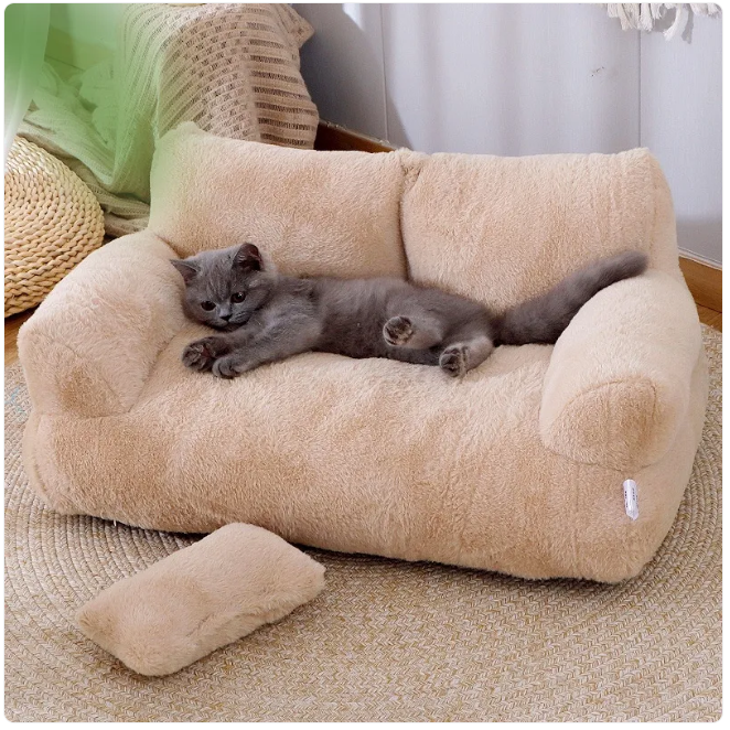 Plush Pet Bed – Ultra-Soft Cushion for Dogs &amp; Cats