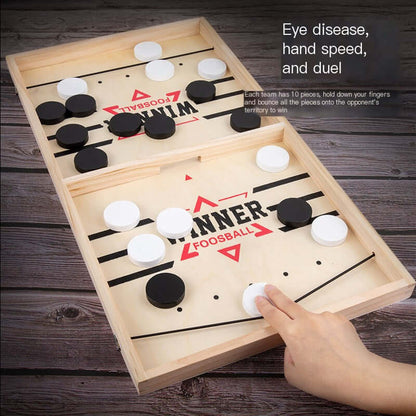 Wooden Interactive Parent-Child Game Board.