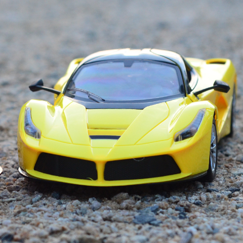 Large Electric Remote Control Car - Realistic 1:14