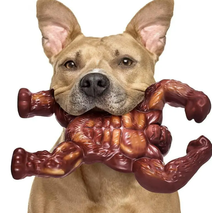 Beef-Flavored Nylon Dog Chew Toy – Durable Molar &amp; Teeth Cleaner