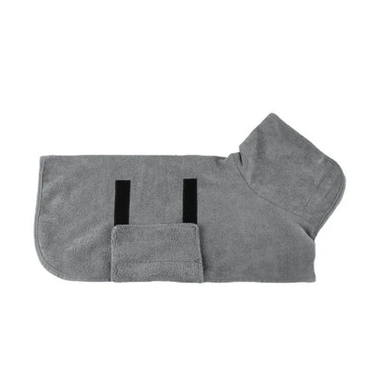 Quick-Dry Microfiber Pet Robe