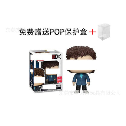 Funko Pop Stranger Things Dustin &amp; Steve Figures collection with various characters from the show.