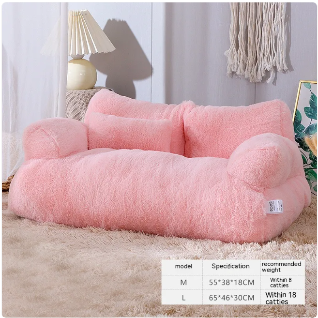Plush Pet Bed – Ultra-Soft Cushion for Dogs &amp; Cats